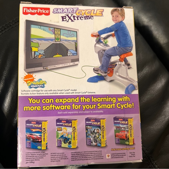 NEW Fisher-Price smart cycle EXTREME SPONGEBOB SQUAREPANTS SEALED - Picture 2 of 2